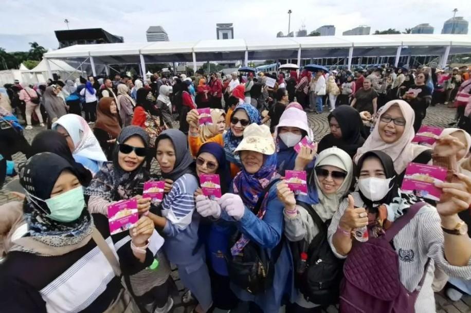 Presiden Prabowo Gelar Bazar dan Hiburan Rakyat di Monas, Sediakan 100 Ribu Kupon Sembako dan 300 Ribu Porsi Makanan Gratis