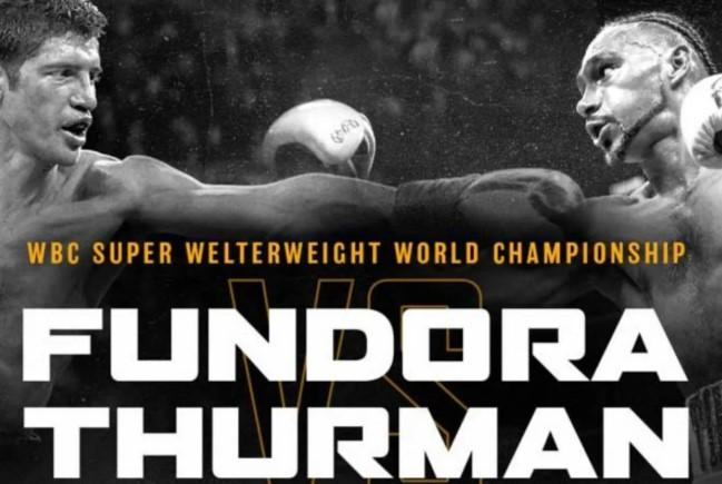 Fundora dan Thurman Resmi Siap Bertarung Usai Lolos Timbangan Jelang Duel Perebutan Gelar WBC