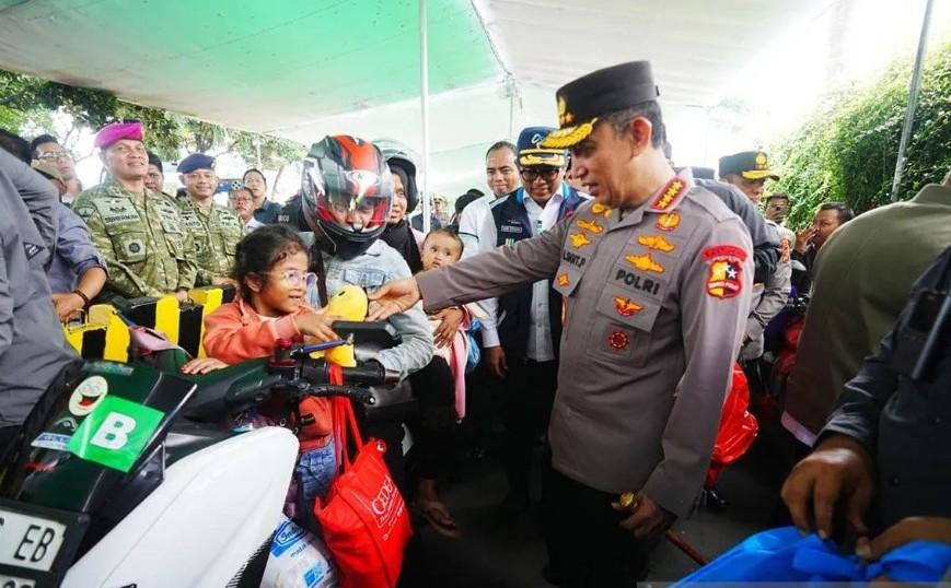 Kapolri Sebut Kecelakaan Mudik Lebaran 2026 Turun 7,8 Persen di Tengah Lonjakan Pemudik