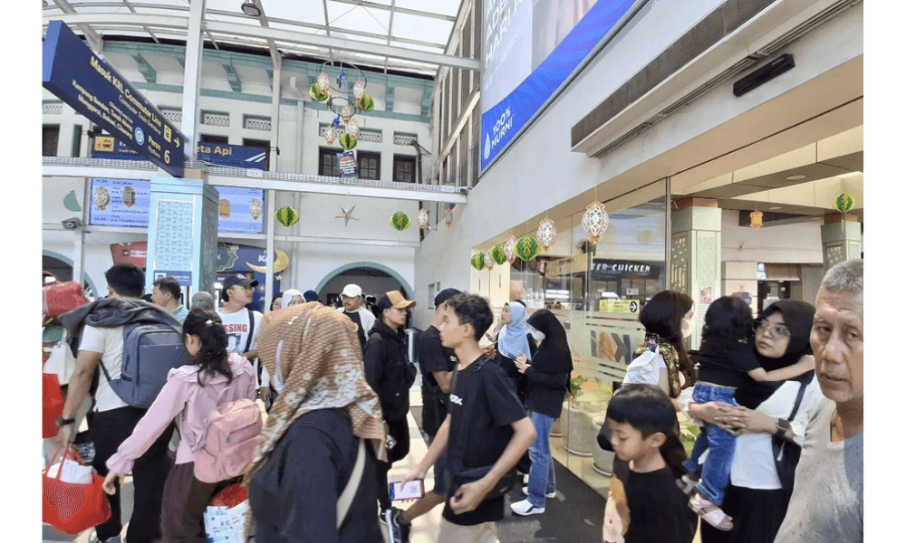 KAI Daop 1 Catat 52.896 Penumpang Tiba di Jakarta pada H+8 Lebaran