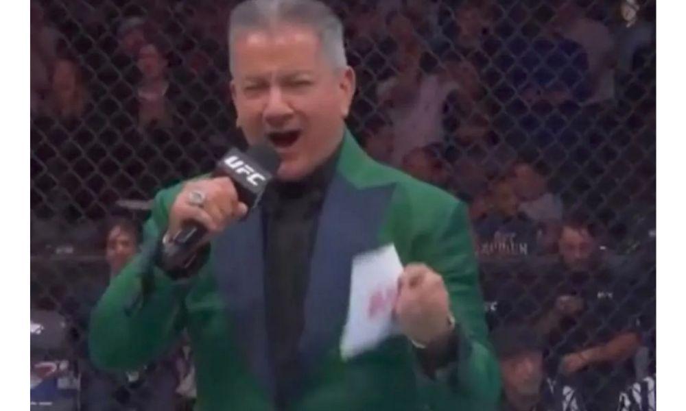 Bruce Buffer Minta Maaf Usai Salah Umumkan Pemenang di UFC Seattle