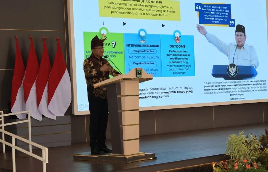 Menteri Hukum Supratman Tegaskan Pos Bantuan Hukum Jadi Pilar Reformasi Hukum Presiden Prabowo