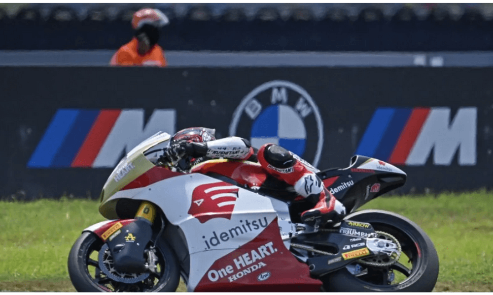 Mario Aji Gagal Finis di Moto2 GP Amerika Serikat 2026 Usai Terjatuh di Akhir Balapan