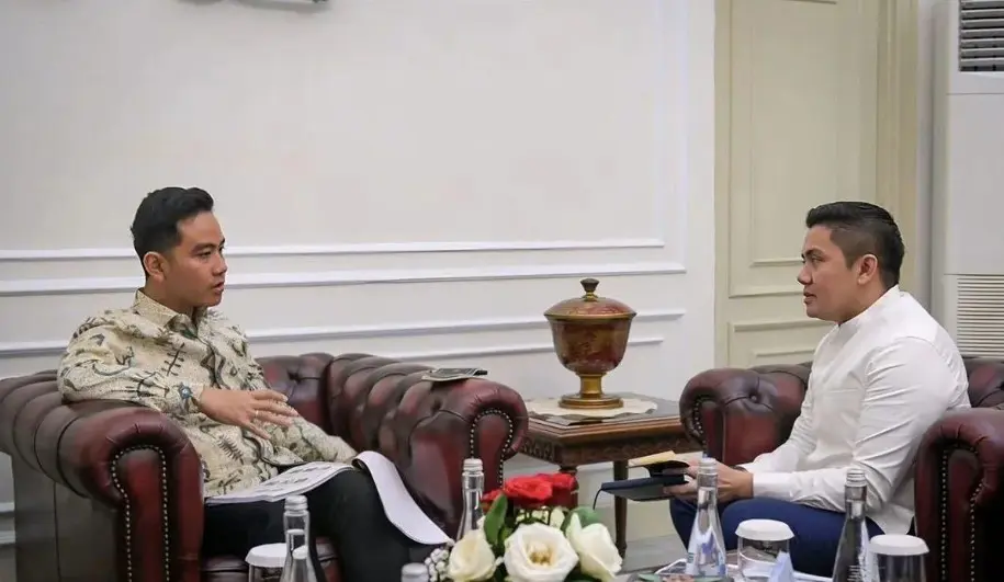 Sekretaris Kabinet Teddy Indra Wijaya Temui Wapres Gibran Bahas Perkembangan Nasional Saat Lebaran 2026