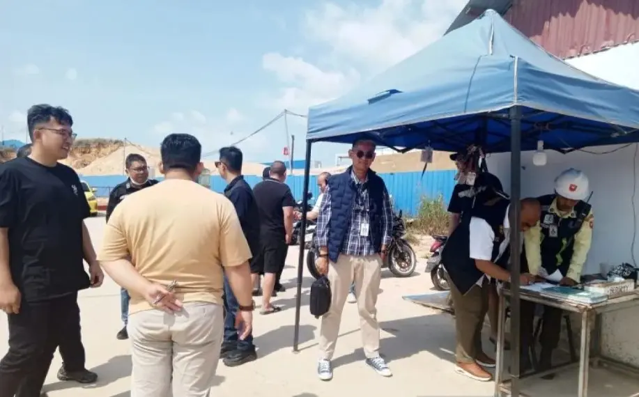 Disnakertrans Kepri Menjatuhkan Denda Rp330 Juta kepada PT SBI atas Pelanggaran TKA Ilegal di Batam