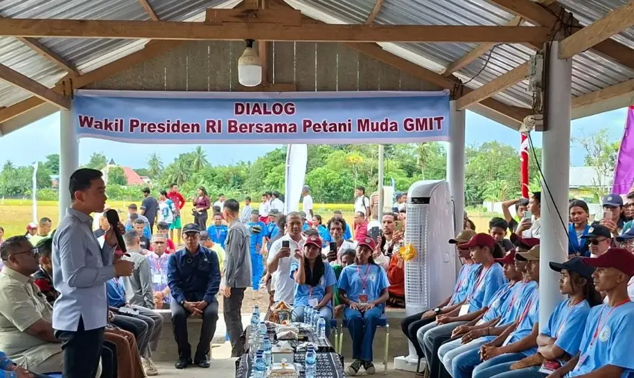 Wapres Gibran Dorong Modernisasi Pertanian dan Peran Petani Muda saat Kunjungan ke Agroeduwisata GMIT Tarus