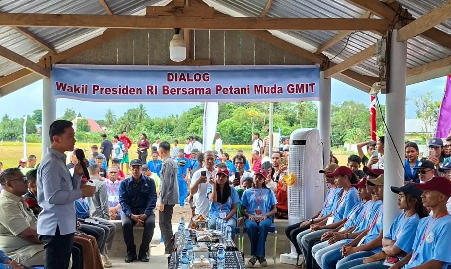 Wapres Gibran Dorong Modernisasi Pertanian dan Peran Petani Muda saat Kunjungan ke Agroeduwisata GMIT Tarus