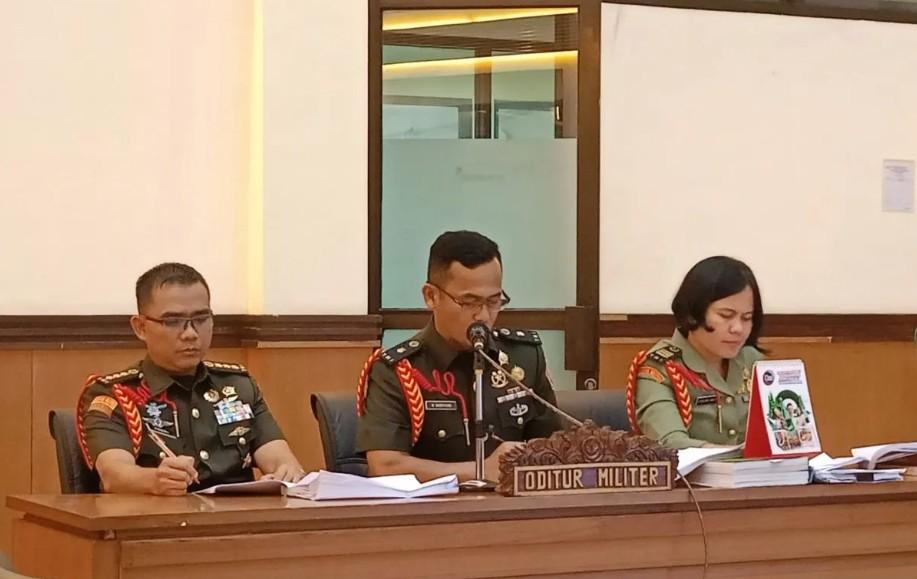 Tiga Prajurit TNI AD Didakwa Berlapis dalam Kasus Penculikan dan Pembunuhan Kepala Cabang Bank di Jakarta