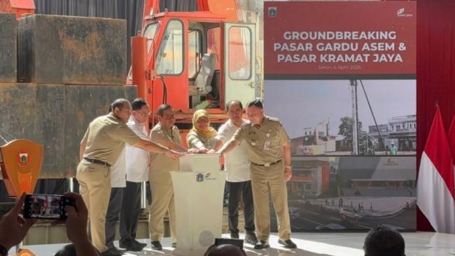 Pemprov DKI Jakarta Mulai Revitalisasi Pasar Gardu Asem dan Bangun Pasar Kramat Jaya