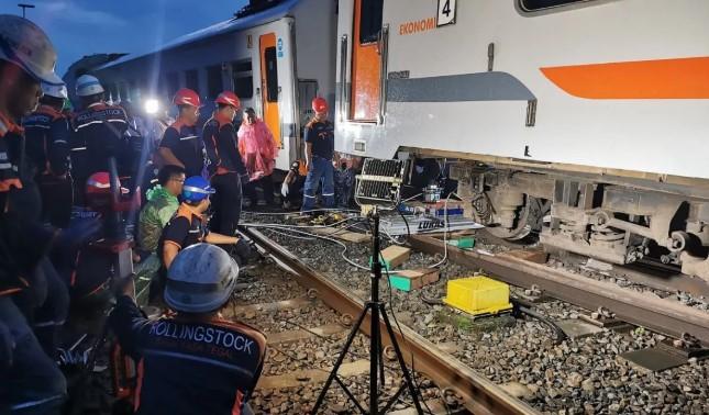 Perjalanan Kereta dari Jakarta Kembali Normal Setelah KA Bangunkarta Anjlok di Bumiayu