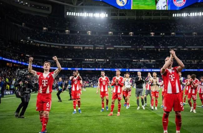 Bayern Muenchen Taklukkan Real Madrid 2-1 di Bernabeu dan Dekati Semifinal Liga Champions