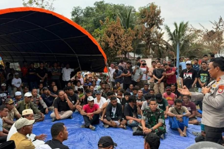 Kesepakatan Damai Warga Sibenpopo dan Banemo Akhiri Konflik di Halmahera Tengah