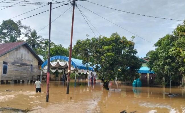 Hujan Lebat Dua Hari Picu Banjir, Empat Desa di Aceh Barat Terendam hingga 30 Cm