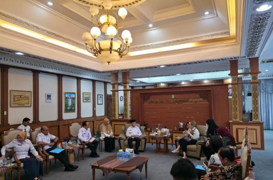 Gubernur Kalbar Perkuat Kerja Sama dengan The Asia Foundation untuk Dorong IPM dan Tata Kelola Lingkungan