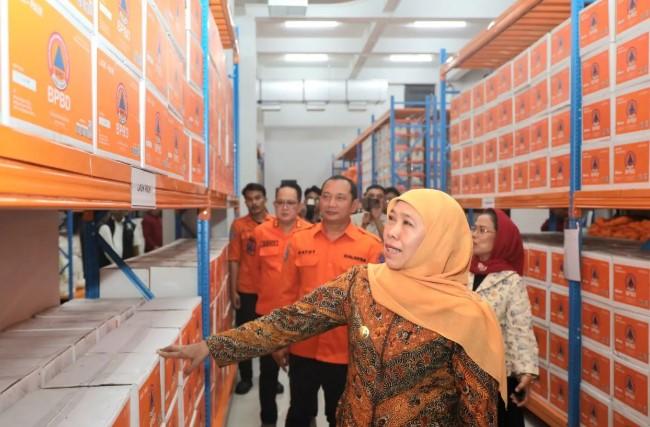 Khofifah Minta BPBD Siaga Hadapi “Godzilla El Nino”, Fokus Jaga Ketahanan Pangan Jatim
