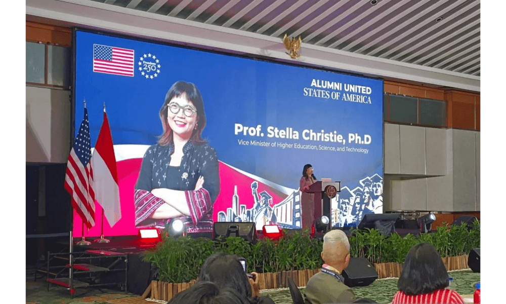 Wamen Stella Minta Alumni AS Beri Dampak Nyata bagi Indonesia