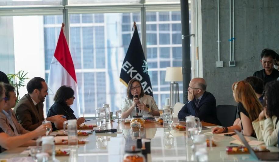 Kolaborasi Indonesia-Prancis Diperkuat, Ekraf Dorong Ekonomi Kreatif Jadi Mesin Pertumbuhan Baru