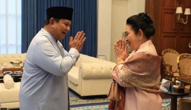Prabowo Ucapkan Selamat Ulang Tahun ke-67 untuk Titiek Soeharto Lewat Video di Instagram