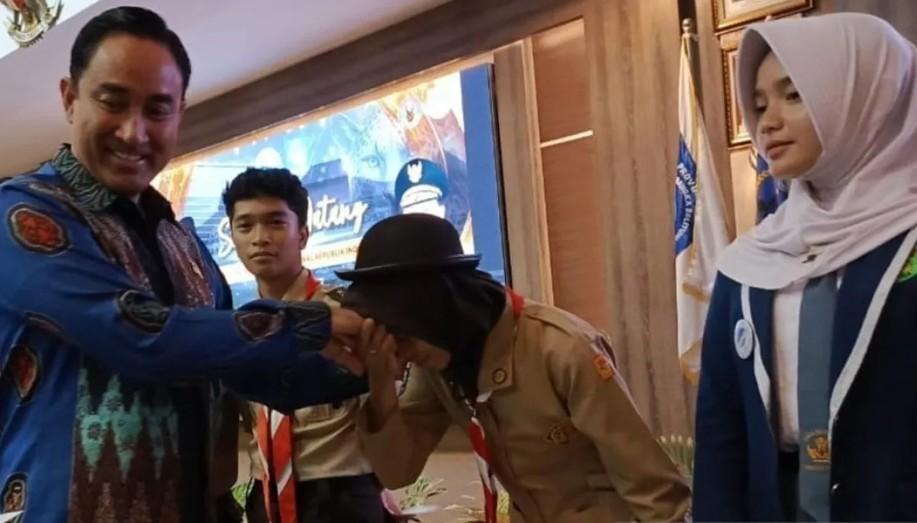 Pengukuhan Saka Anti Narkoba di Bangka Belitung Perkuat Upaya Lindungi Generasi Muda dari Bahaya Narkotika