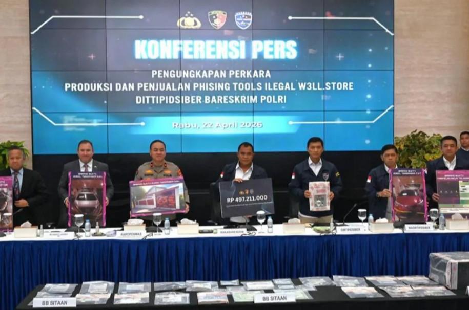 FBI dan Polri Bongkar Jaringan Phishing Global W3LL, Ribuan Korban dan Kerugian Capai Ratusan Miliar Rupiah