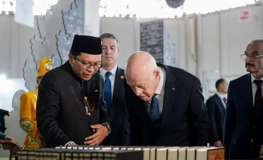Indonesia Perkuat Hubungan Bilateral dengan Tunisia Melalui Diplomasi Buku di Pameran Internasional