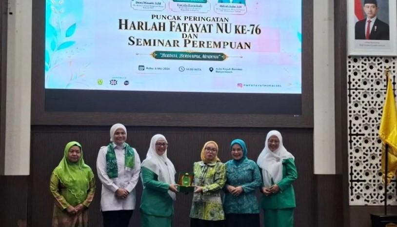 Wamenkop Farida Farichah Ajak Fatayat NU Kalsel Jadi Penggerak Koperasi Merah Putih di Banjarmasin
