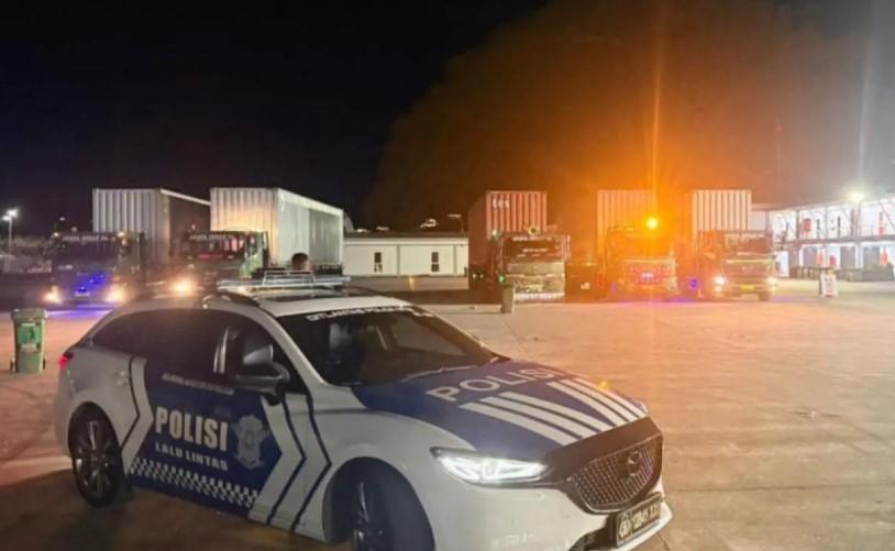 Pengawalan Ketat Polda NTB Pastikan Logistik GT World Challenge Asia 2026 Aman Hingga Pelabuhan