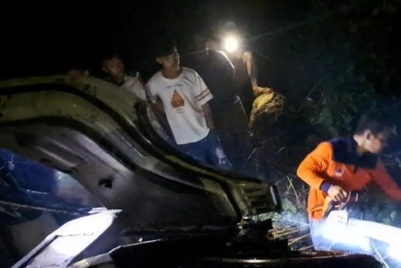 Dua Orang Tewas Akibat Longsor di Tapanuli Utara, Jalan Nasional Tarutung–Sipirok Putus Total