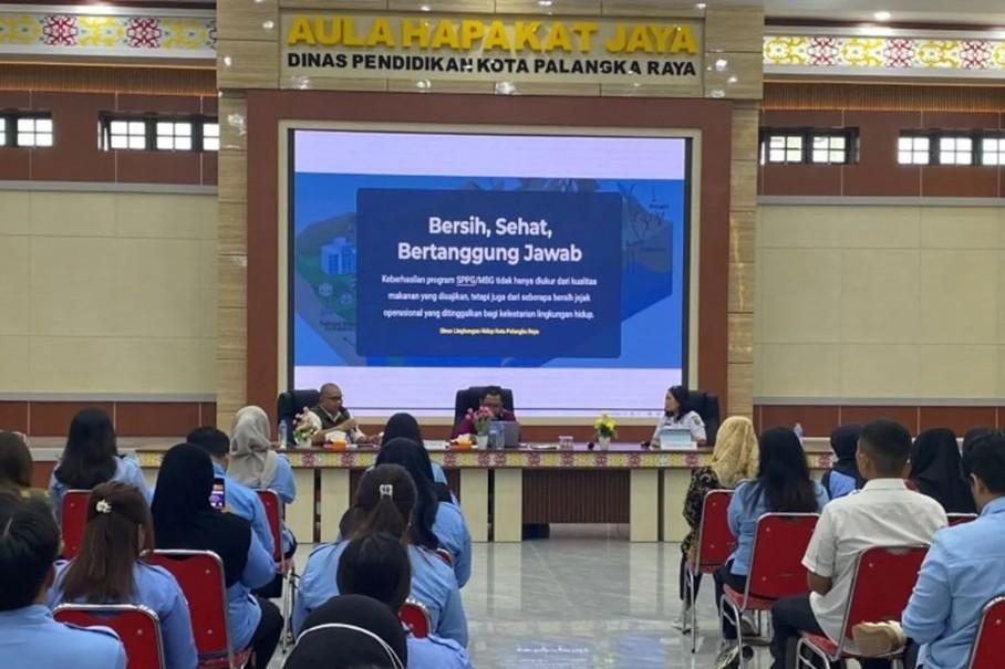 DLH Palangka Raya Perkuat Standarisasi Pengelolaan Limbah Program Makan Bergizi Gratis