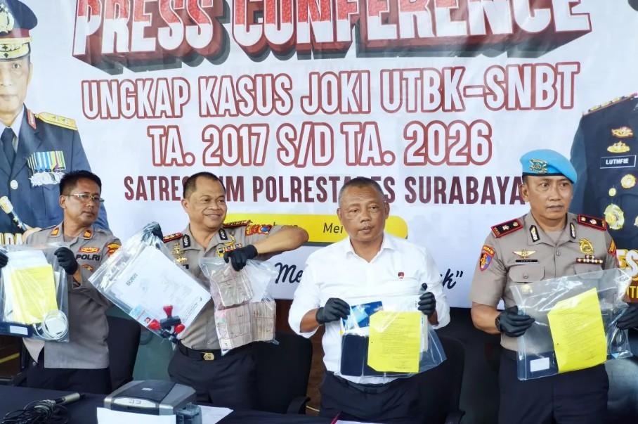 Sindikat Joki SNBT-UTBK di Surabaya Terbongkar, Tiga Dokter Aktif Ikut Ditangkap