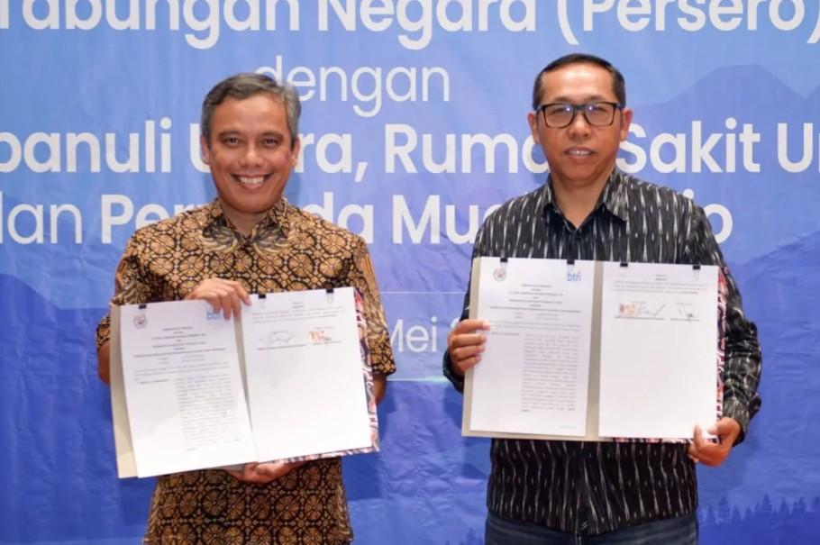 BTN Gandeng Pemkab Tapanuli Utara untuk Perkuat Layanan Publik dan Dorong Ekonomi Daerah