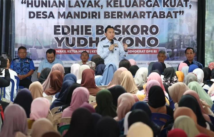 Ibas Tegaskan Program BSPS dan Makan Bergizi Gratis Perkuat Kesejahteraan Warga Desa