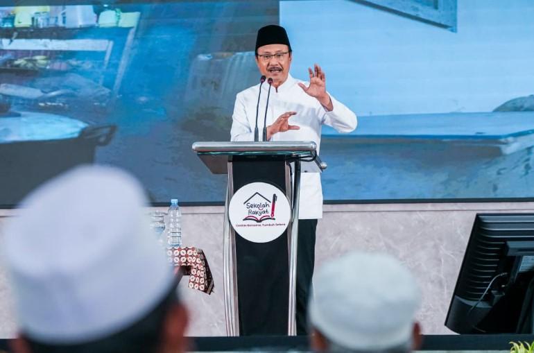 Gus Ipul Ajak Pengasuh Ponpes di Madura Sukseskan Program Prioritas Presiden Prabowo