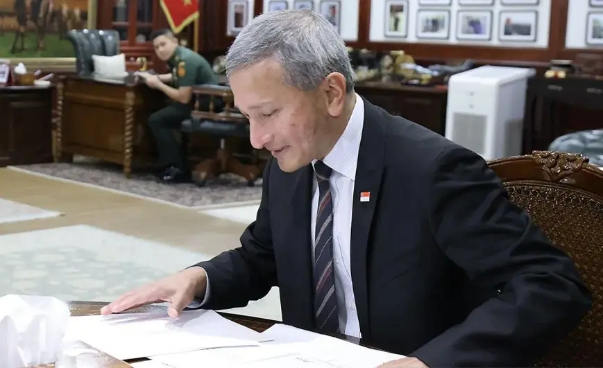 Vivian Balakrishnan Kunjungi Jakarta untuk Perkuat Kerja Sama Strategis Indonesia-Singapura
