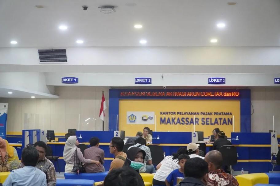DJP Sulselbartra Blokir 2.100 Rekening Penunggak Pajak di 16 Bank Besar