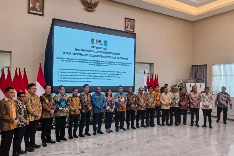 ATR/BPN dan KPK Perkuat Sinergi Transformasi Layanan Pertanahan di Sulawesi Utara