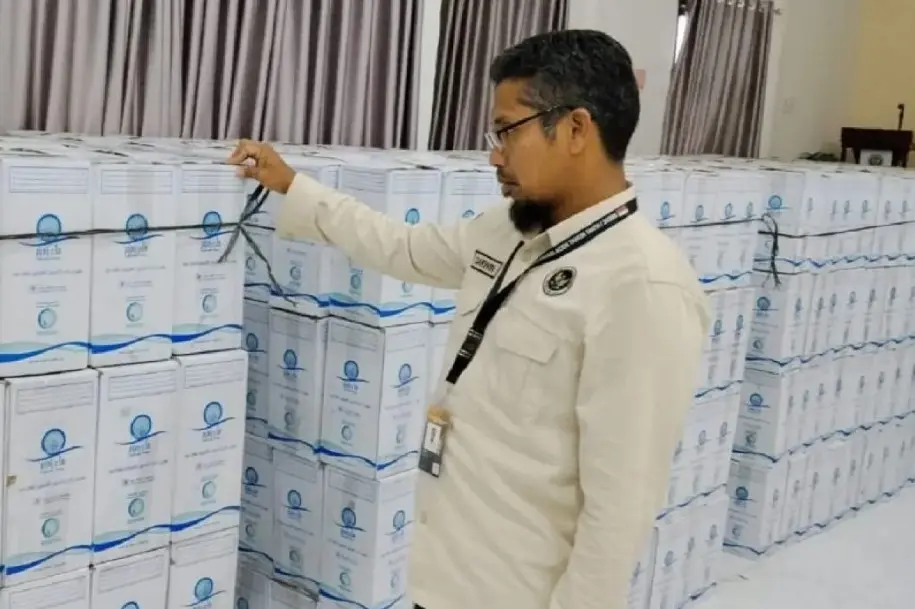 Air Zamzam Jamaah Haji Aceh Tiba, PPIH Siapkan Distribusi untuk 5.426 Calon Haji