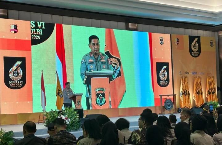 Kabaharkam Polri Buka Munas VI KBPP Polri dan Minta Organisasi Tetap Solid