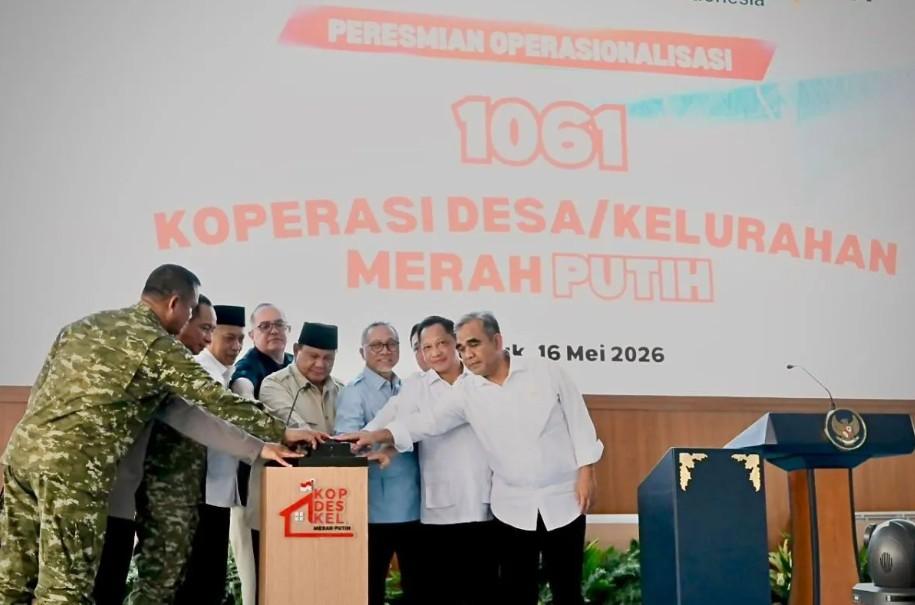 Peresmian 1.061 Koperasi Merah Putih Jadi Langkah Awal Penguatan Ekonomi Desa