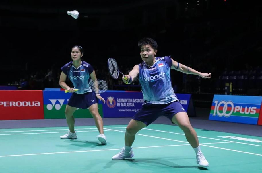 Apriyani/Lanny Susah Payah Kalahkan Rekan Senegara untuk Lolos ke 16 Besar Malaysia Masters 2026
