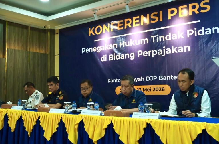 DJP Banten Tetapkan Lima Tersangka Kasus Tindak Pidana Pajak Pabrik Baja Rp583 Miliar