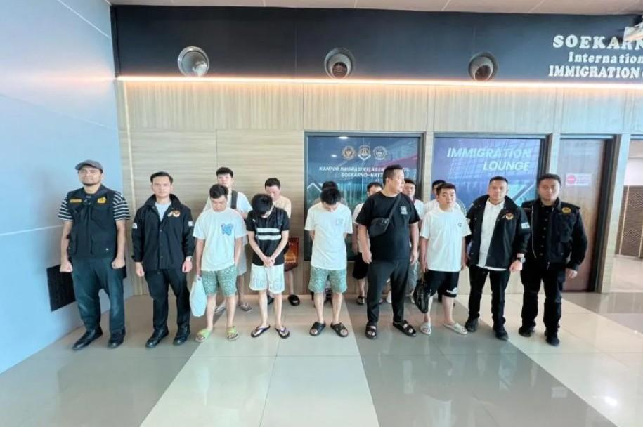 Imigrasi Tangerang Menangkap 19 WNA Sindikat Love Scamming yang Diduga Beroperasi dari Kamboja