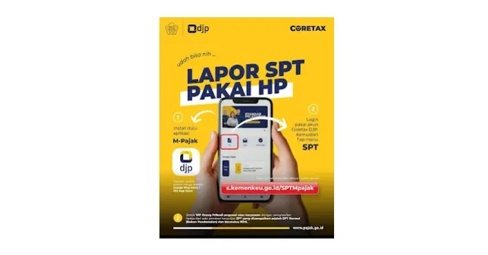 DJP Luncurkan Coretax Mobile untuk Permudah Pelaporan SPT Tahunan Nihil via Ponsel