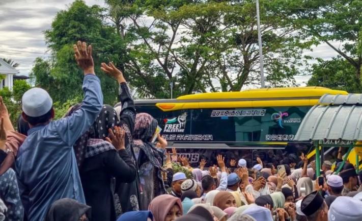 Foto Bus Jemaah Haji Terjun ke Jurang Dipastikan Hoaks, Ternyata Kecelakaan Lama di Tegal