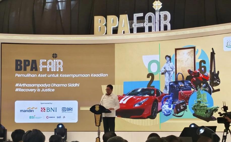 BPA Fair 2026 Catat Penjualan 300 Barang Rampasan Negara dengan Nilai Hampir Rp1 Triliun
