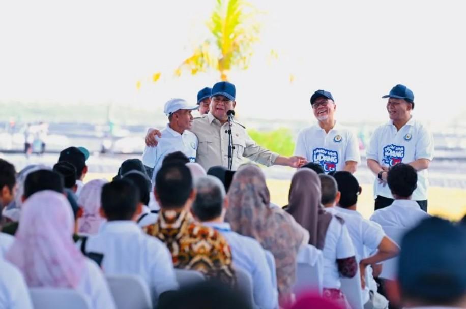Prabowo Tegaskan Komitmen Perkuat Kedaulatan Pangan dan Hentikan Kebocoran Kekayaan Negara