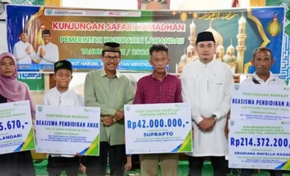 Safari Ramadan Lamandau Ditutup di Menthobi Raya, Wabup Tekankan Penguatan Silaturahmi
