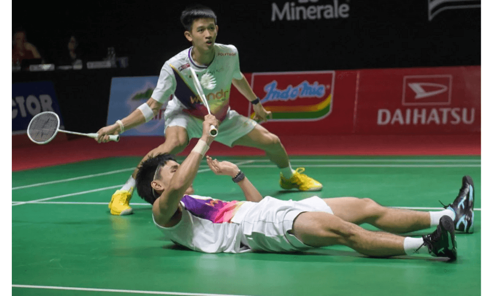 Raymond Indra/Nikolaus Joaquin Batal Tampil di Singapore Open 2026 akibat Cedera Lutut
