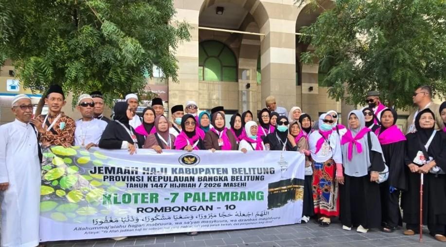 Jamaah Calon Haji Asal Belitung Dilaporkan Sehat dan Siap Jalani Wukuf di Arafah
