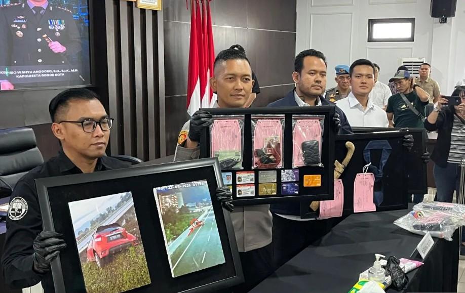 Polisi Tangkap Pelaku Pembunuhan Wanita di Bogor, Korban Dibuang dari Atas Tol Yasmin